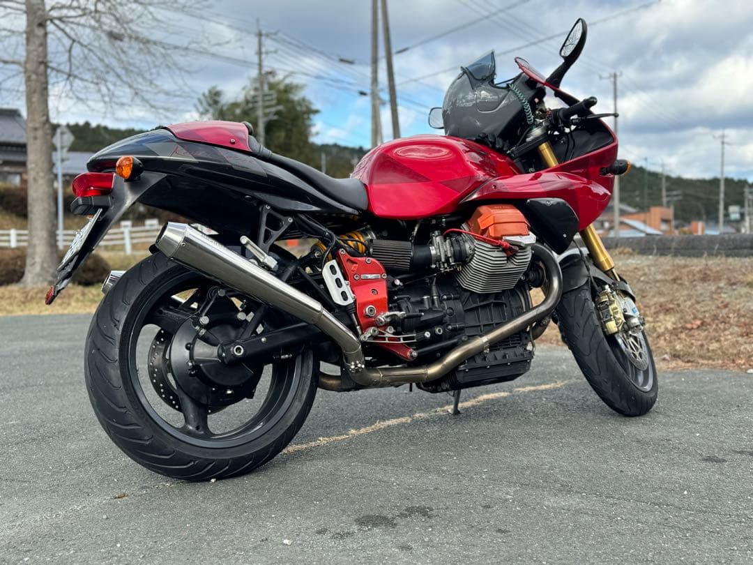 スラクスガーレ ミストラル マフラー Moto Guzzi v11等