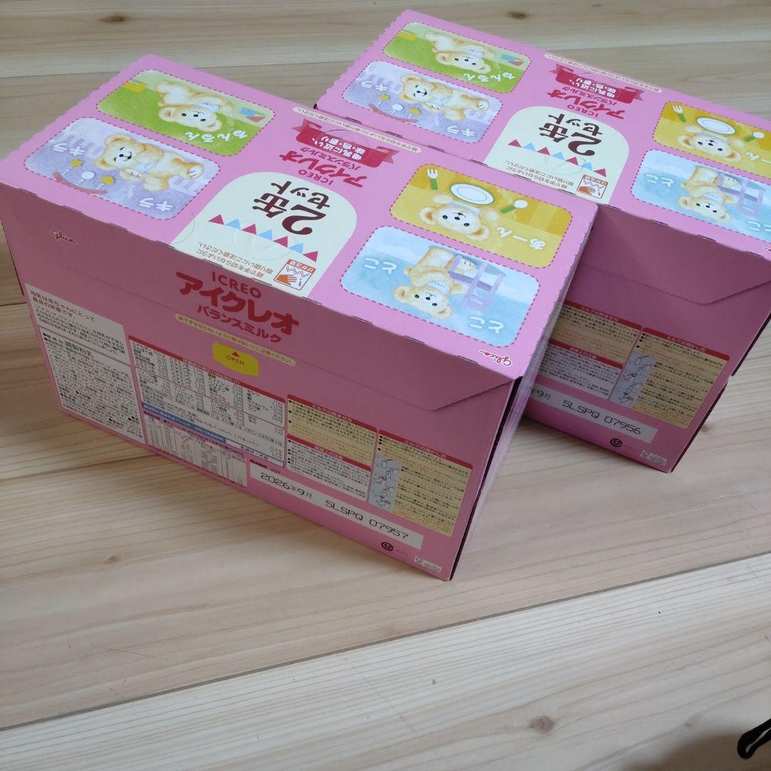 新品未使用未開封　アイクレオ バランスミルク 4缶セット　粉ミルク