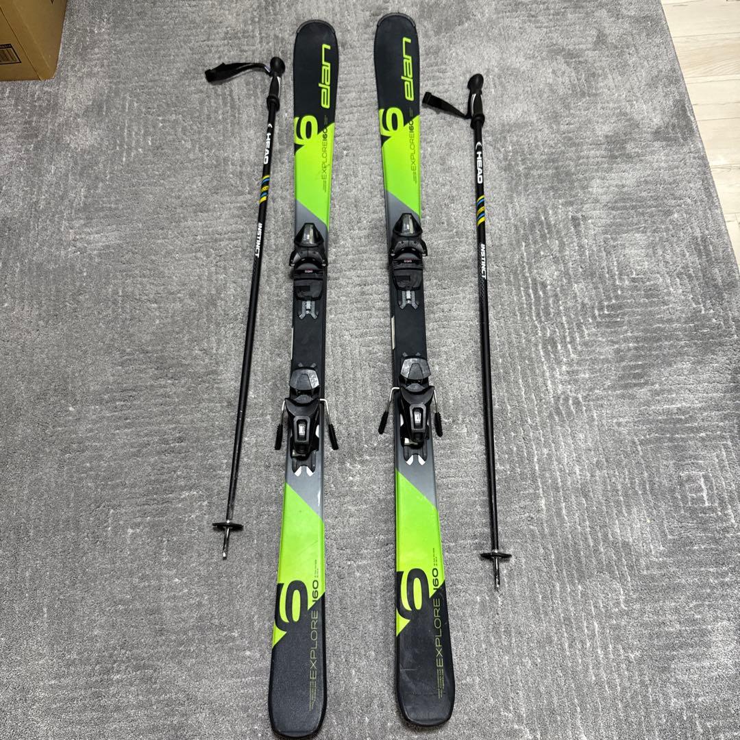 elan explore エラン スキー板 160cm
