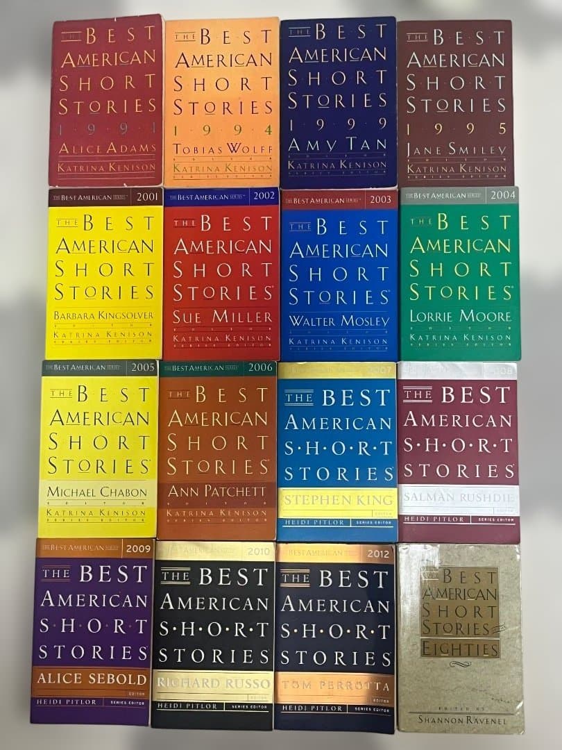洋書 The Best American Short Stories 16 books