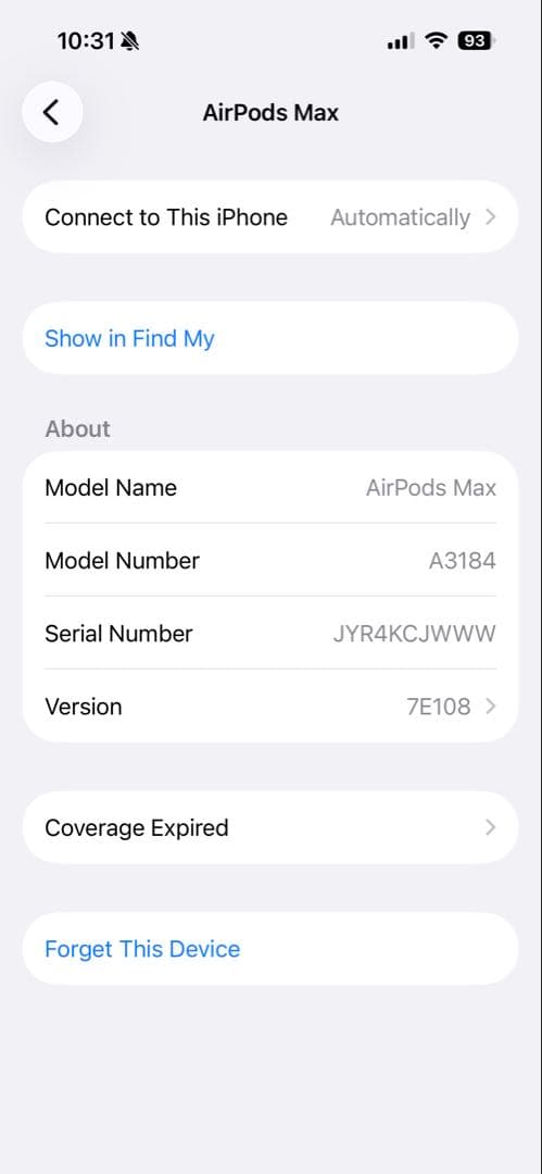 ヘッドホン Apple airpodsmax