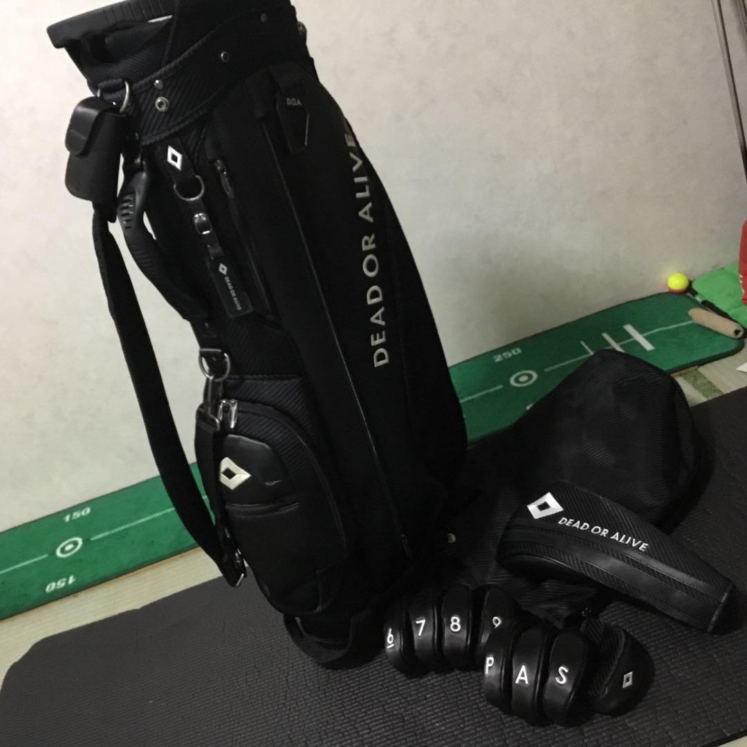 エポン　遠藤製作所　DEAD OR ALIVE キャディーバッグ　ヘッドカバー付