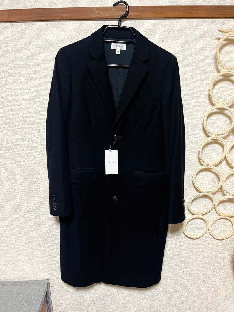 新品タグ付 HYKE チェスターコート
