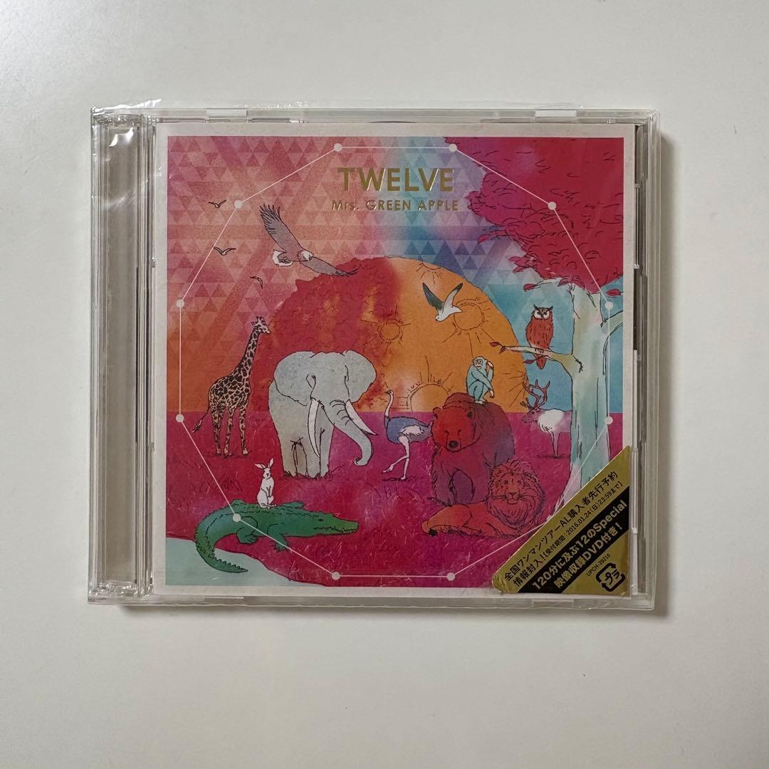 TWELVE 初回限定盤　Mrs. GREEN APPLE