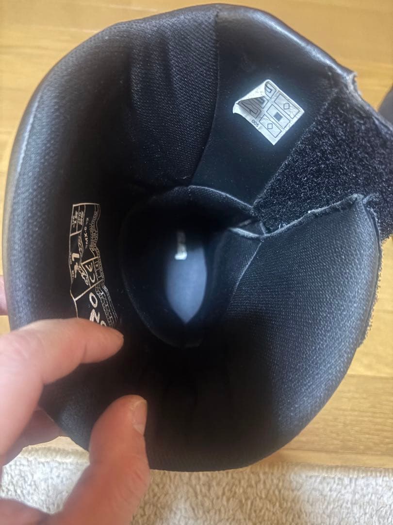 Alpinestars バイクブーツ ブラック/レッド　SMX-V2 26cm