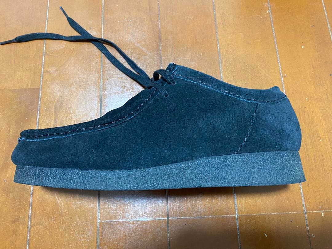 クラークスワラビーEVOウォータープルーフ ブラックUK7 1/2(25.5㎝)