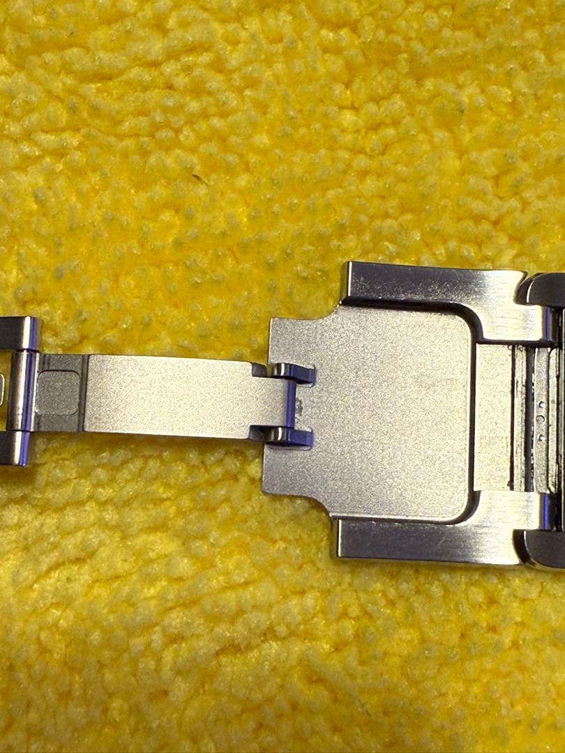 Apple純正42mmステンレススチール リンクブレスレット