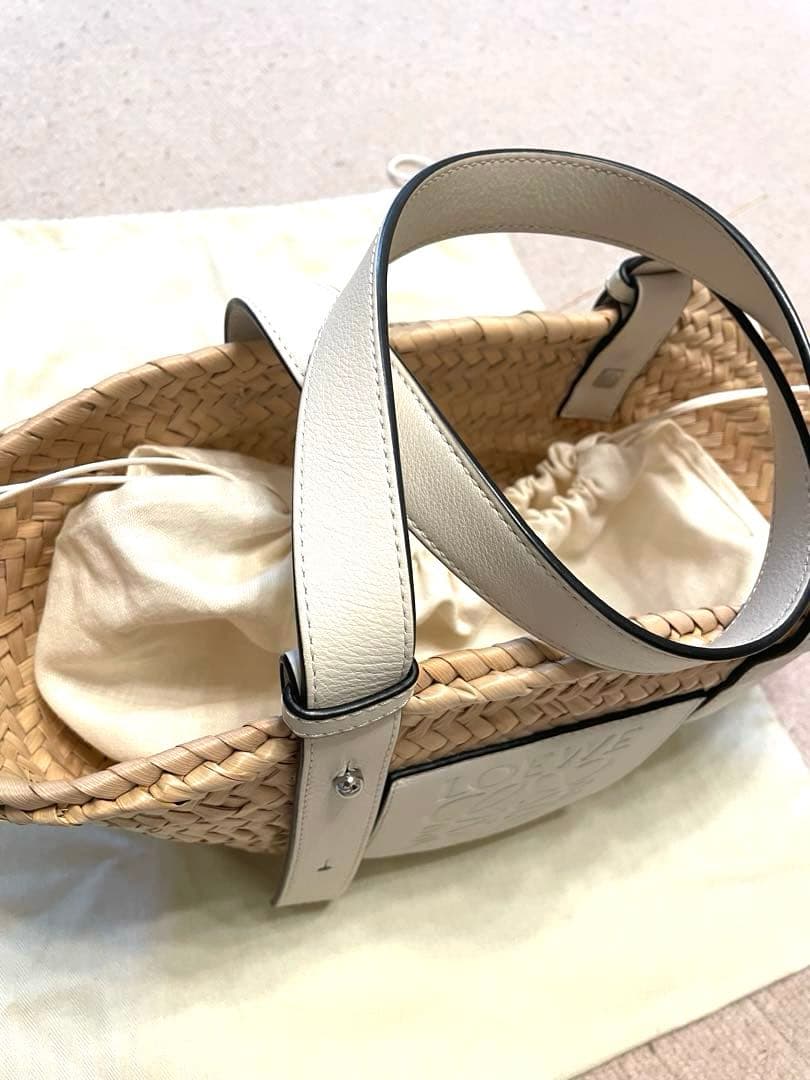 【美品】【正規品】LOEWE ロエベ かごバッグ スモール