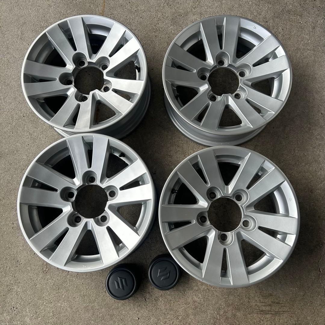 中古アルミ15Ｘ5.5　ジムニーシエラ純正　ジムニーワイド　4本セット