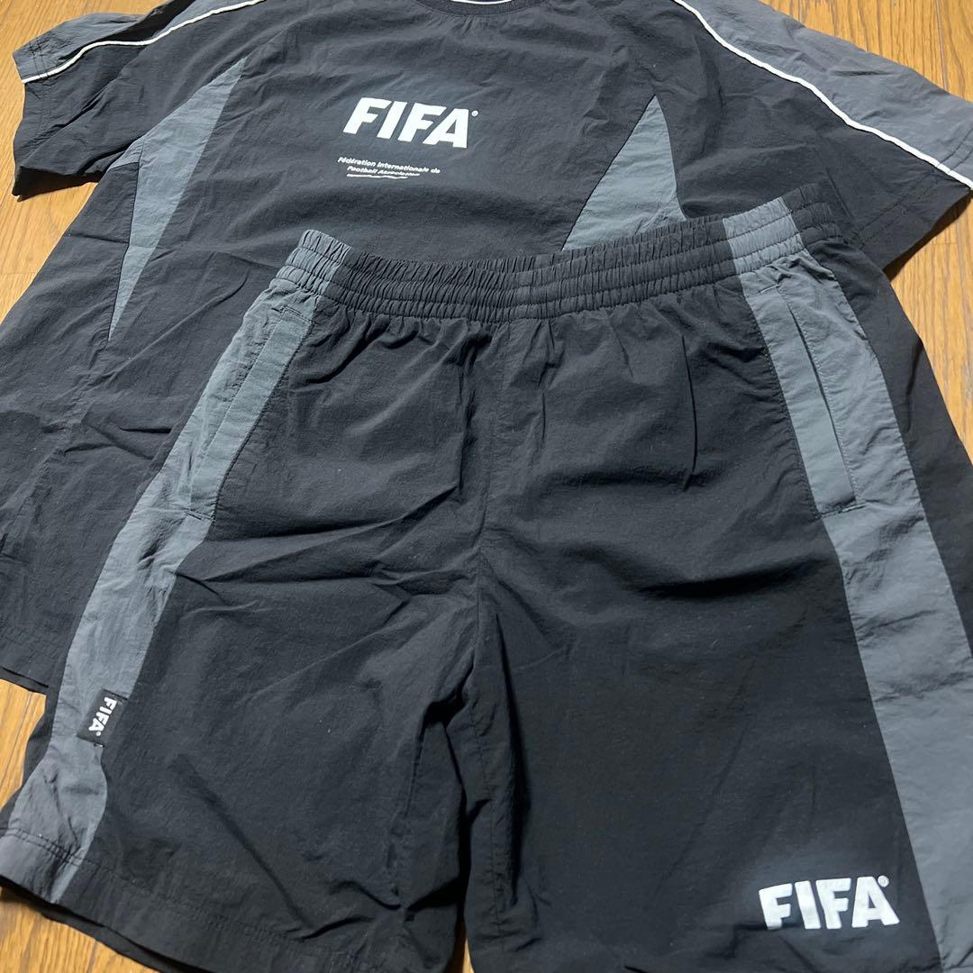 FIFA ピステ上下セット ブラック 150