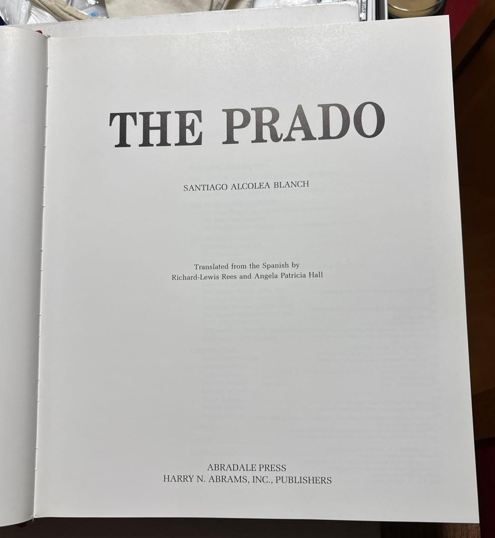 THE PRADO 英文:プラド美術館　大型本