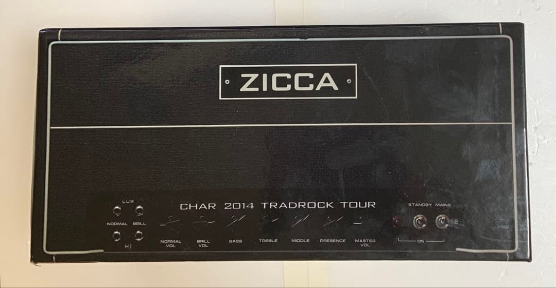 ZICCA アンプ　ギタリスト　CHAR 2014 TRADROCK TOUR