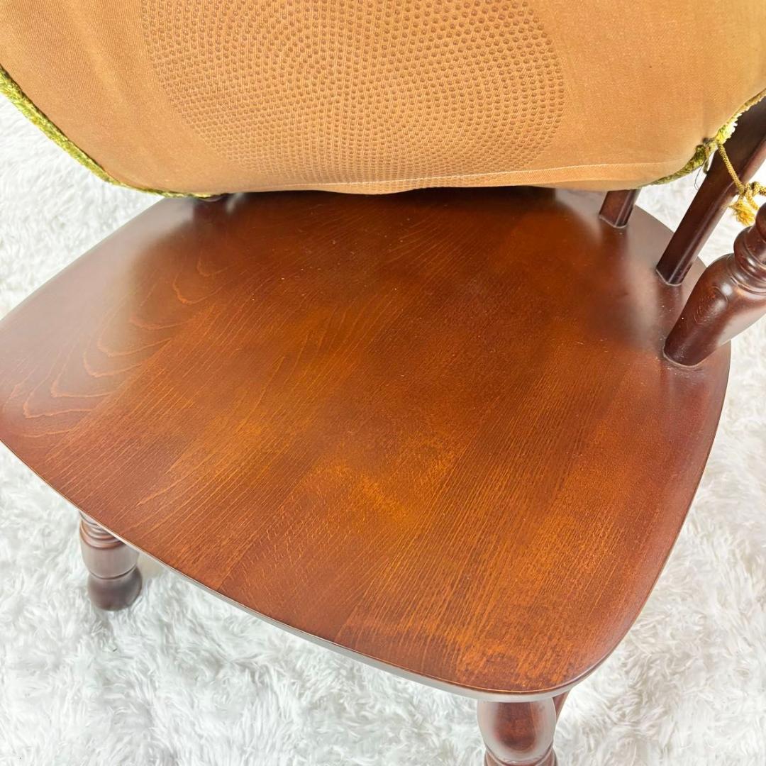 【美品】飛騨産業　WINDS 太平　ウィンザーチェア　アームチェア　クッション付