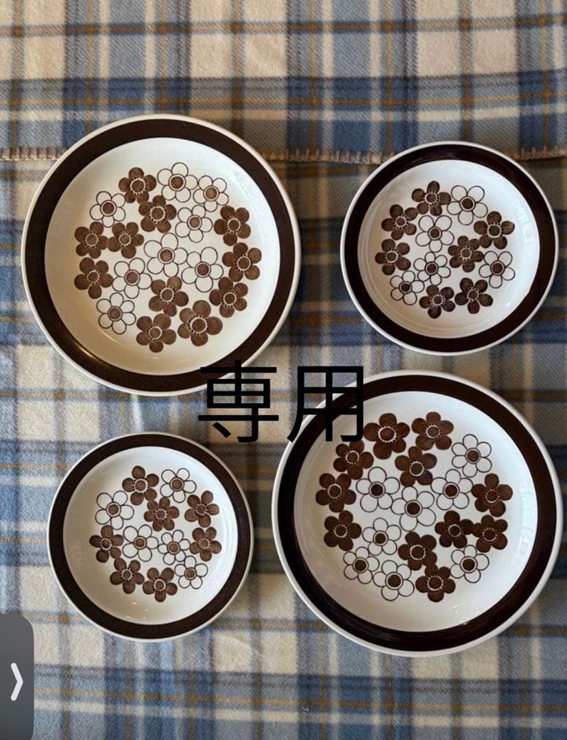 ロールストランド アネモン プレート2枚