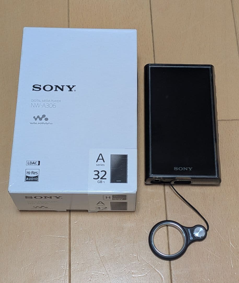 ウォークマン NW-A306 32GB グレー