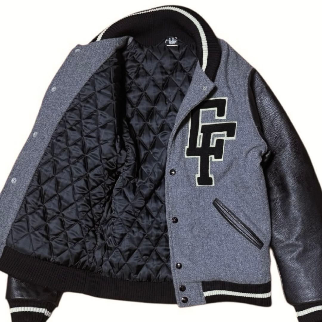 雰囲気抜群 COREFIGHTER 10周年記念 フルデコ 袖革 スタジャン M