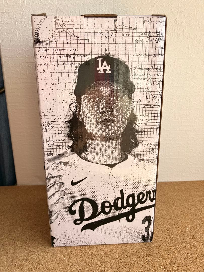 ドジャース　グラスノー、ジョーデイビス　ボブルヘッド