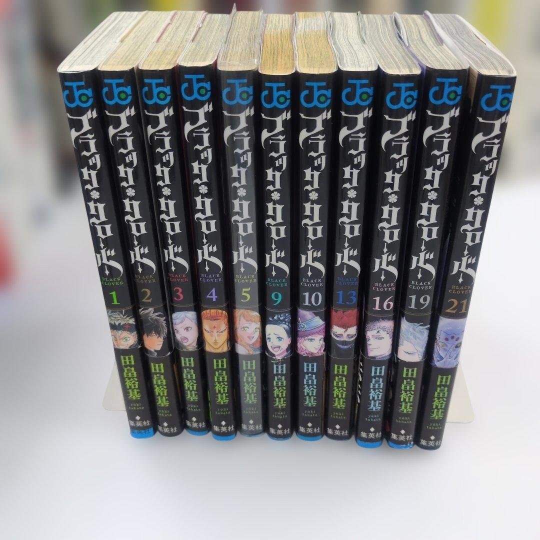 【希少・全巻初版帯付】ブラッククローバー 1巻〜 特典ペーパー・カード付