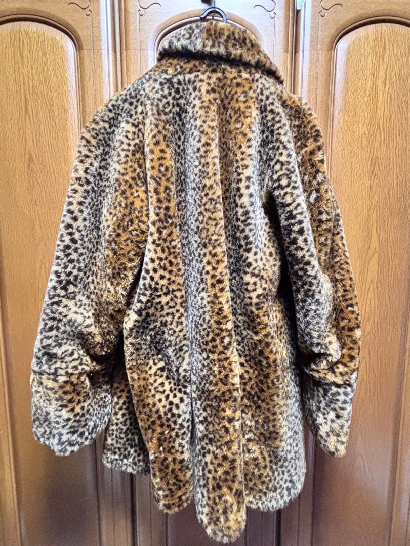 【早い者勝ちSALE】 Monterey ヒョウ柄 ファーコート 80s