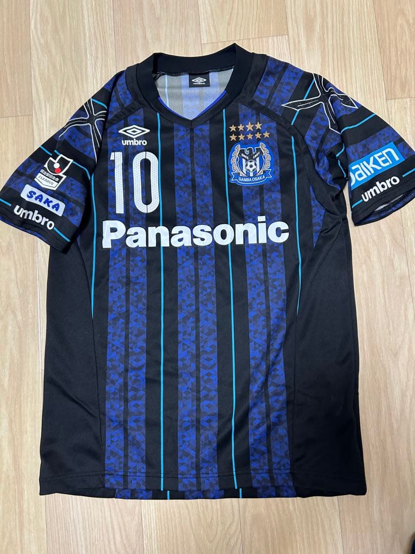 2020年 ガンバ大阪 倉田秋選手 ホーム ユニフォーム アンブロ製