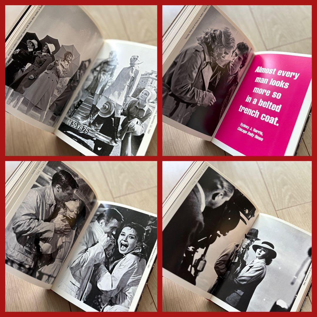 希少❗️【The Trench Book】ヘップバーン/ドヌーヴ/トレンチコート