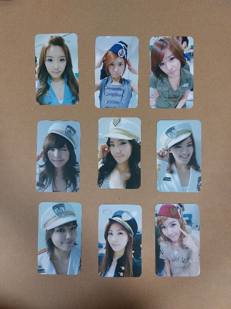 少女時代　トレカ　GINIE　9枚セット