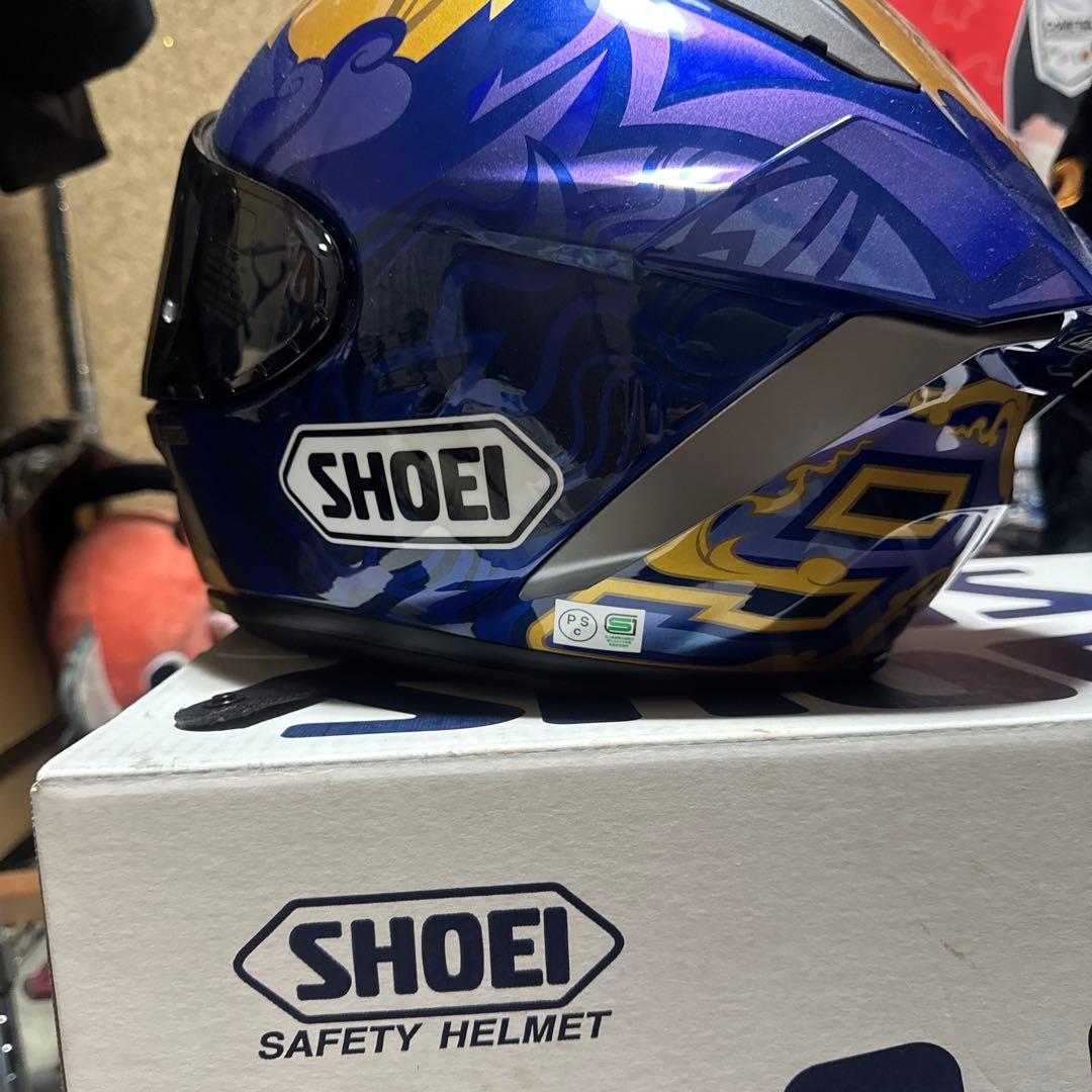 SHOEI X-Fifteen フルフェイスヘルメット 純正クリアシールドあり