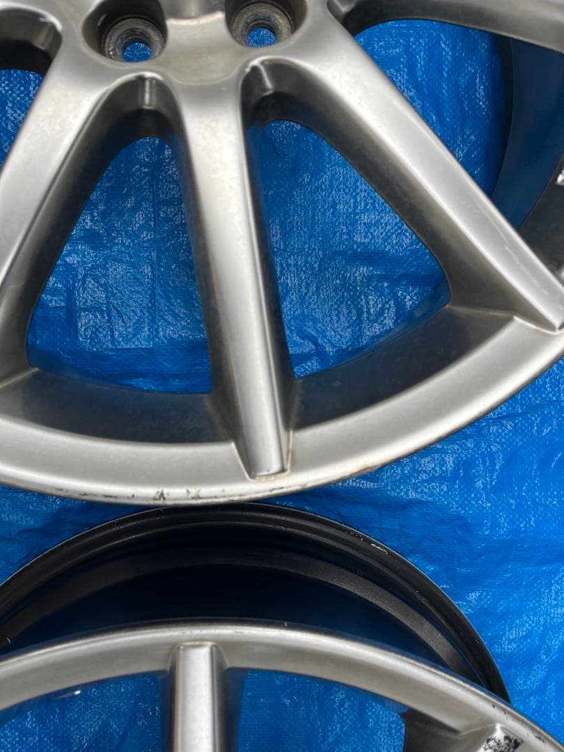 スバル純正　18インチアルミホイール　PCD100