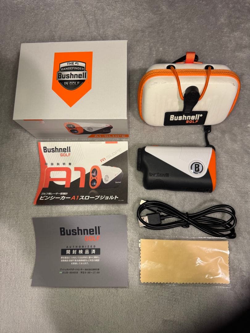 Bushnell ピンシーカーA1スロープジョルト ホワイト ゴルフ用距離計