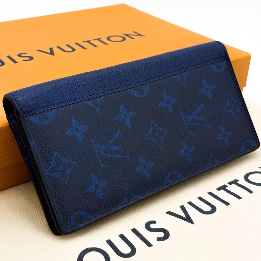 ルイヴィトン タイガラマ ポルトフォイユ ブラザ 長財布 お札入れ 二つ折り財布