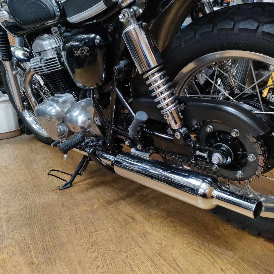 W650 マフラー POSH W1 タイプ フルエキ