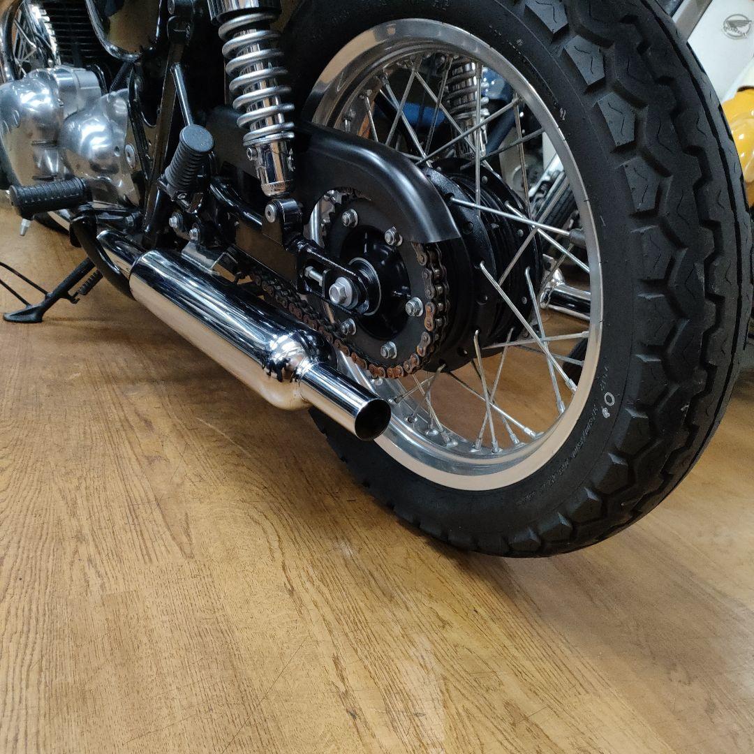 W650 マフラー POSH W1 タイプ フルエキ