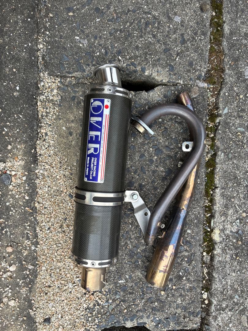 Dトラッカー125 OVER マフラー