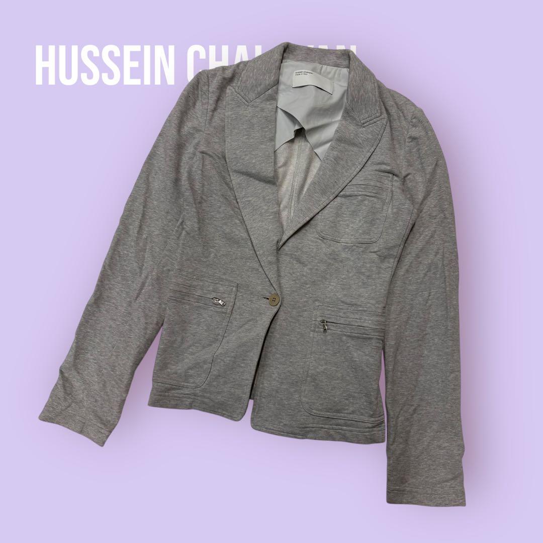 Hussein Chalayan グレー テーラードジャケット【42】S1105