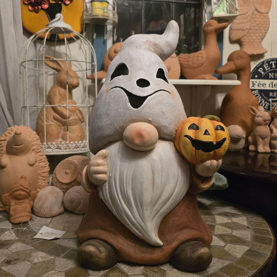 見たことのないとっても珍しいノームさんの電池ボックス式オブジェ♡1点もの໒꒱·