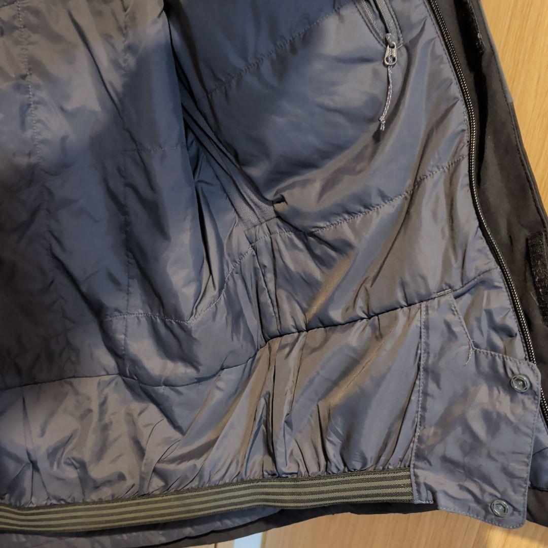 【美品】SALOMON サロモン スキーウェア ジャケット XS グレー/黒