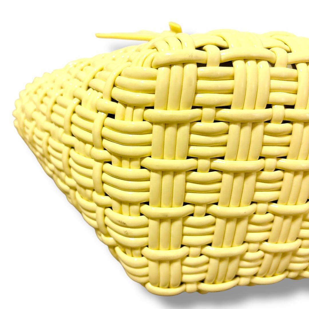 美品 BALENCIAGA バレンシアガ ビストロXS カゴバッグ ハンドバッグ