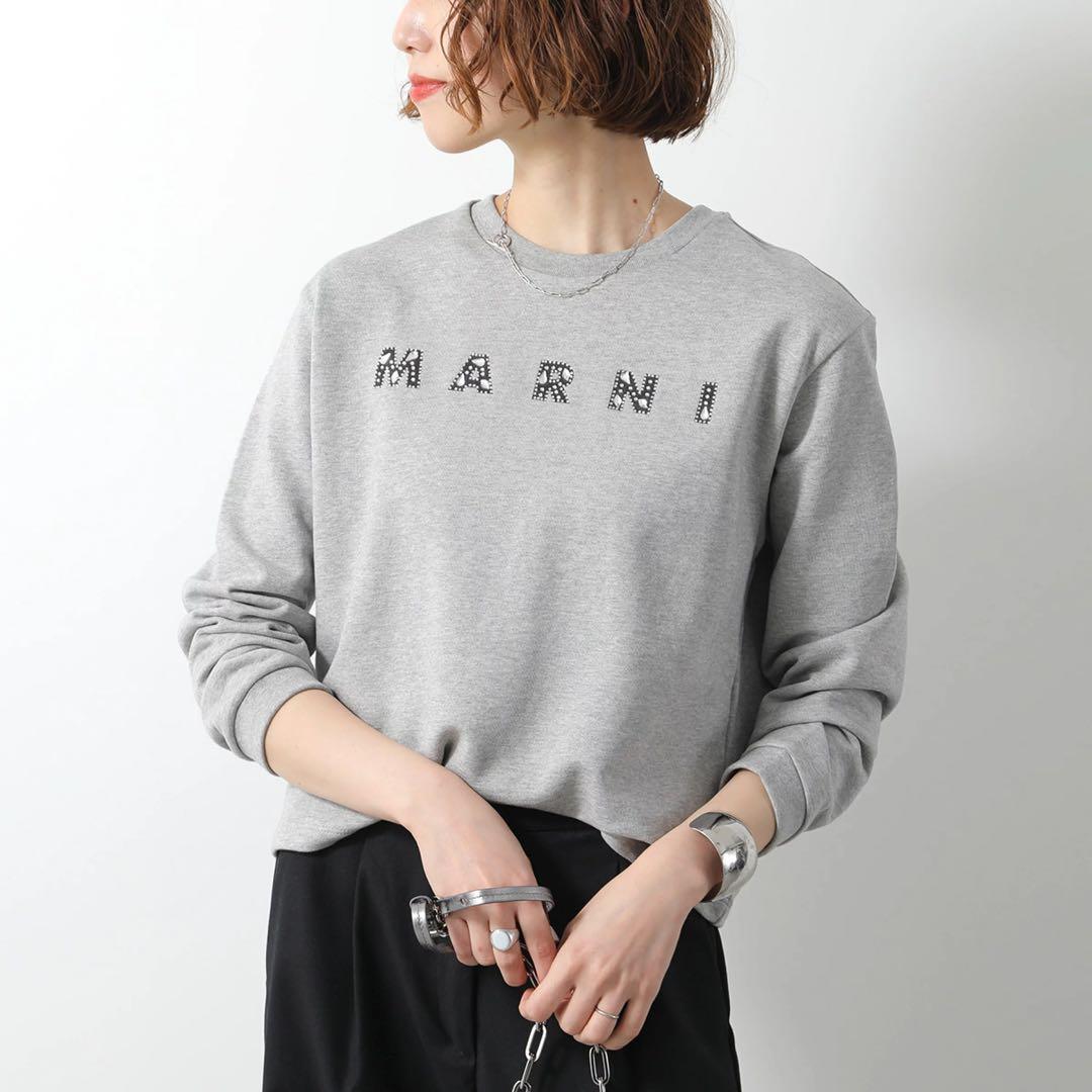 【新品同様】MARNIスウェット グレー 大人S相当 定価¥33000