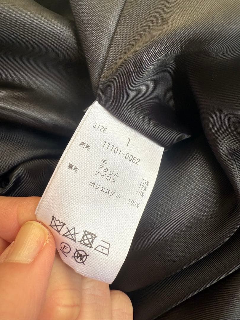 大人気！CLANE コート　ブラック　サイズ1