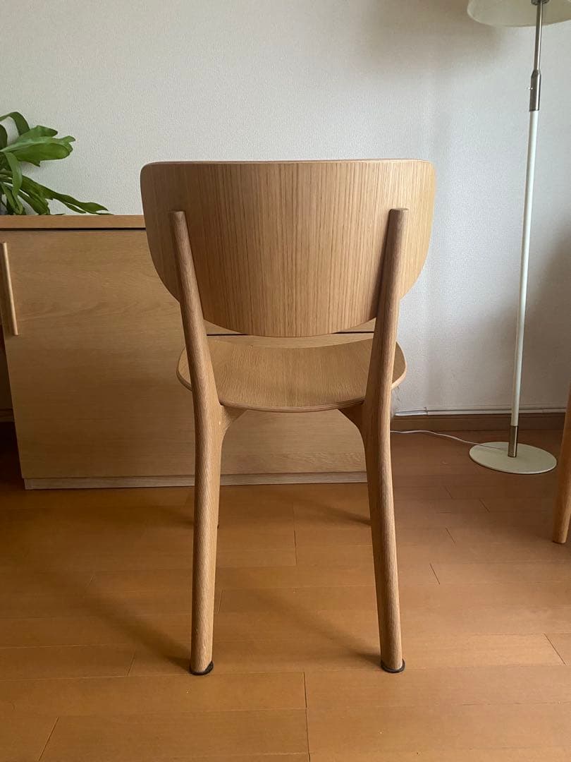 【April】マルニ木工 Roundishチェア（板座) オーク 1脚 ①