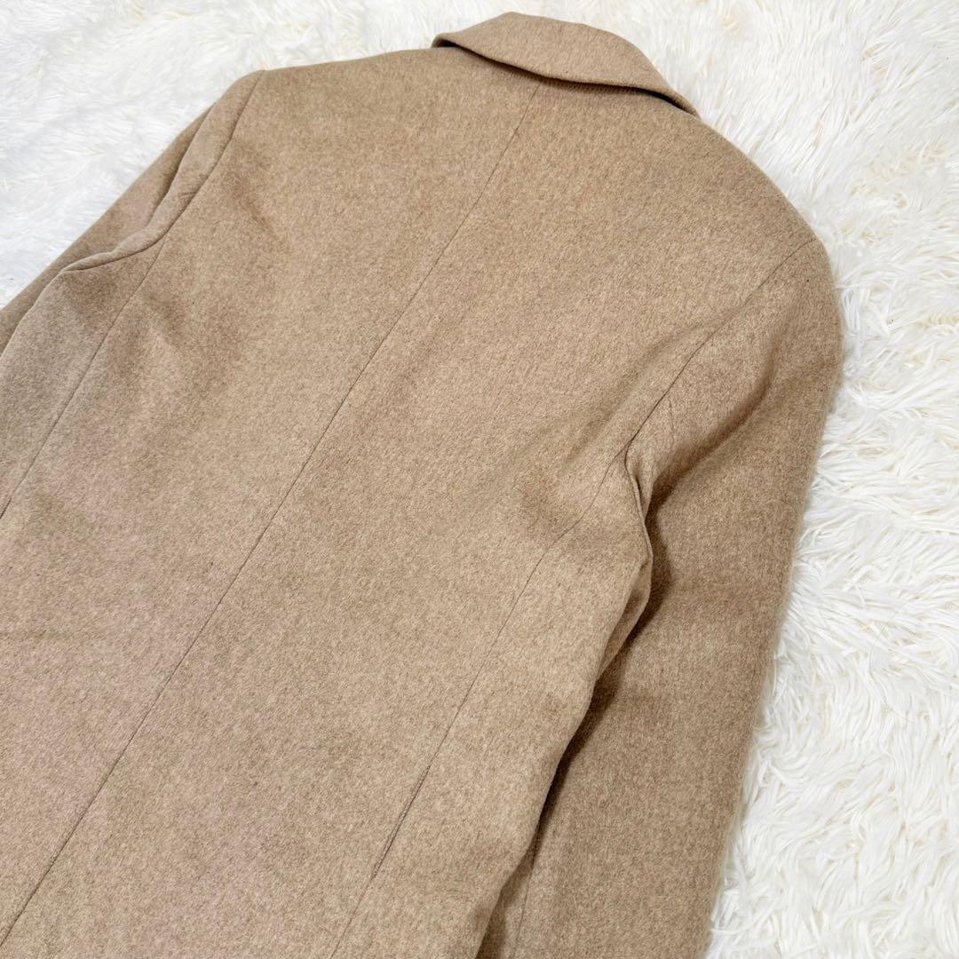 マックスマーラ 銀タグ ロングチェスターコート ベージュ マキシ丈 42