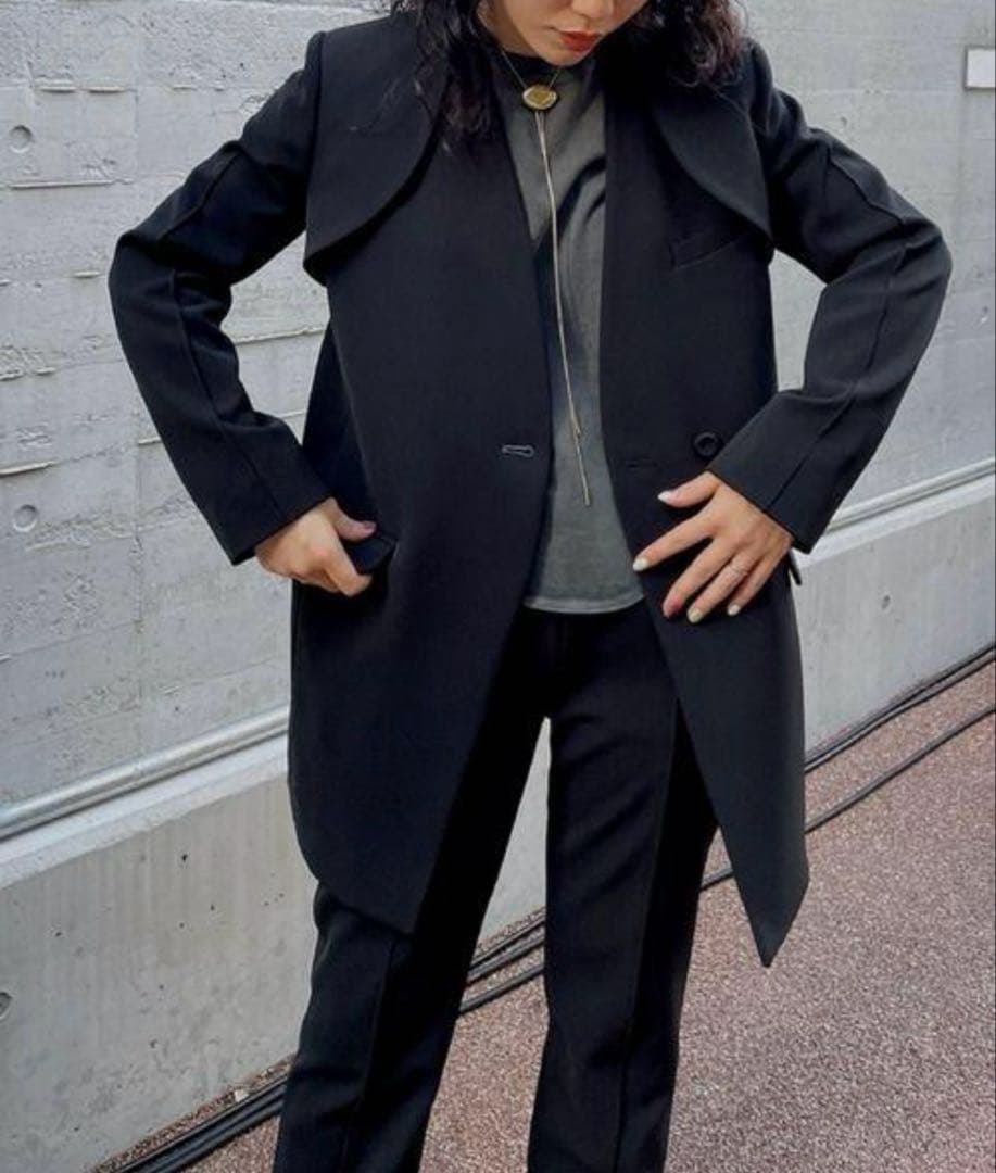 ジャケット・アウター Ameri 3WAY CONSTRUCTION JACKET BLACK