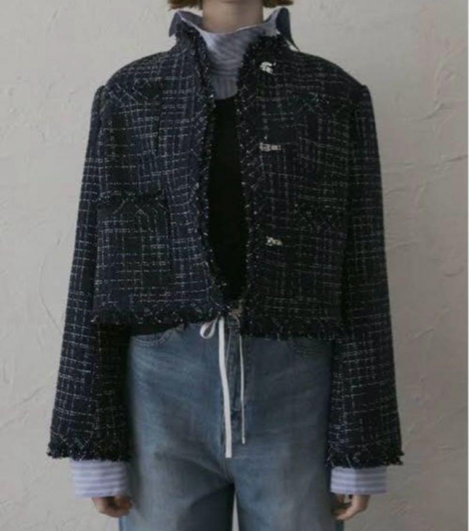 ルシェルブルー　ツイードジャケット サイズ36