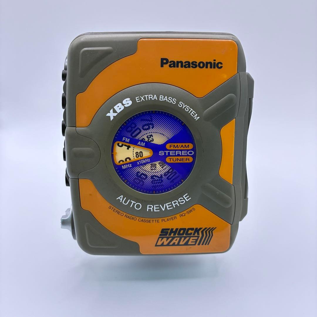 panasonic　ショックウェーブ　カセットプレーヤー RQ-SW5
