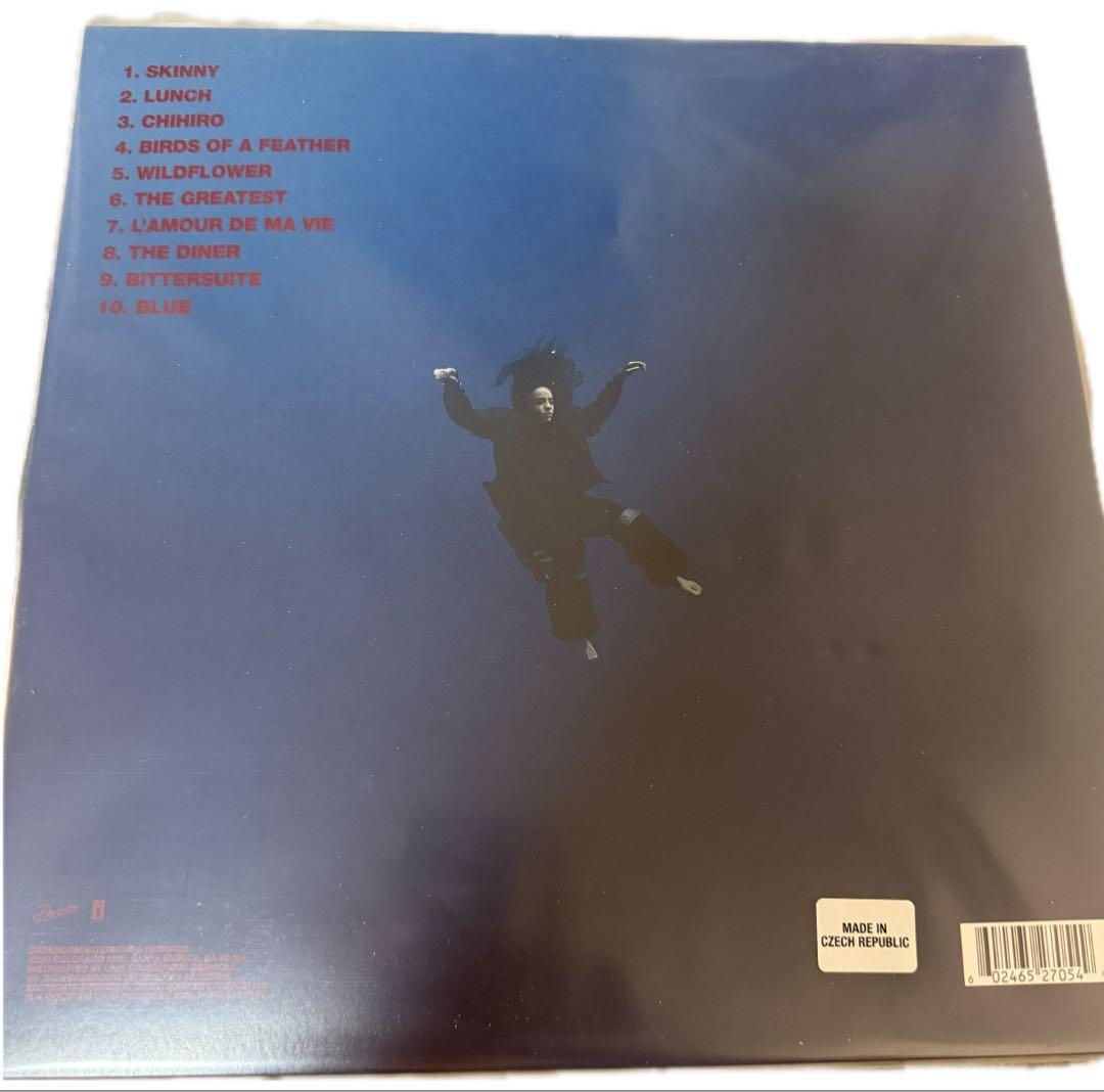 新品未使用 billie eilish hmhasレコード 限定盤 ブルー