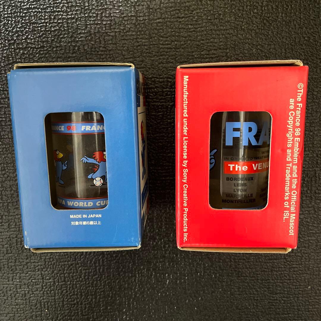 ⚠️レア　フランスW杯1998 オフィシャルグッズ　新品未開封品　コップ
