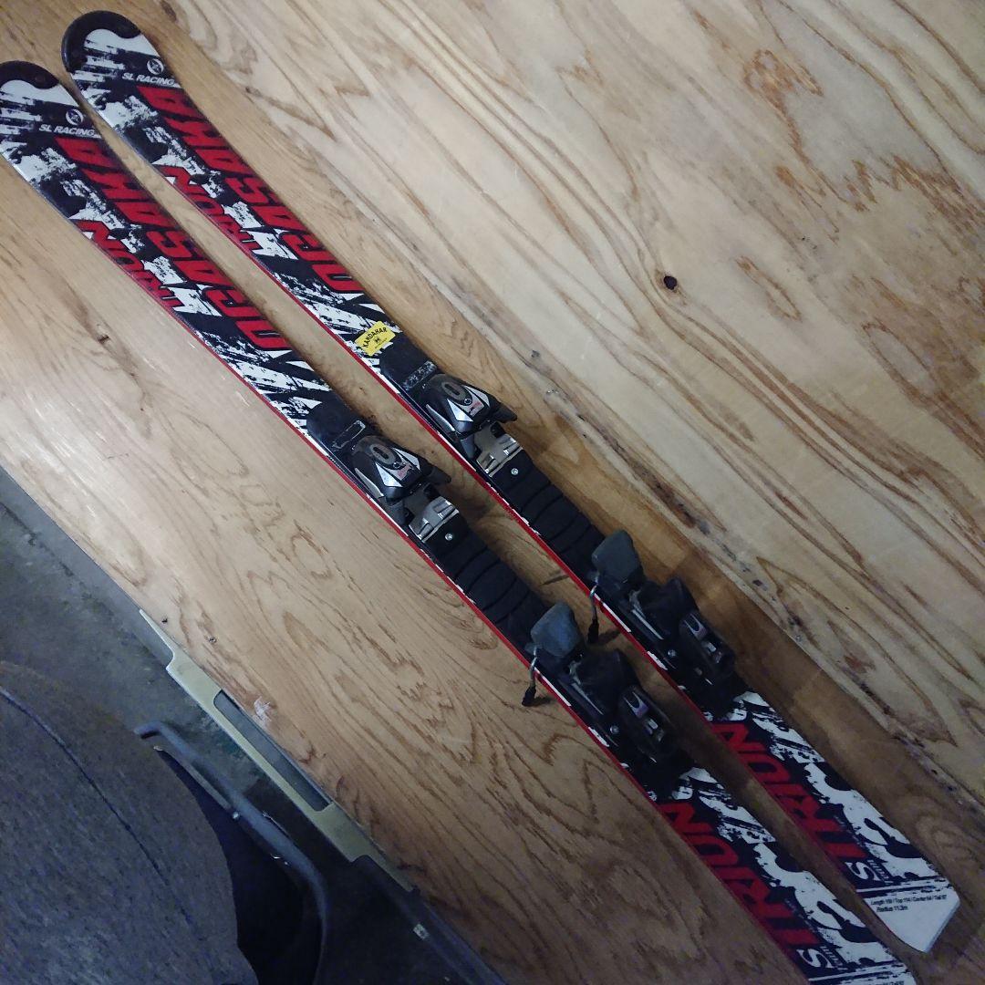 【中古品】オガサカTRIUNーSTeamSLジュニアスキー板150㎝