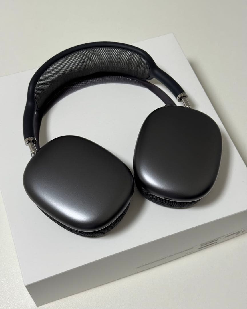 正規品　AirPods Max スペースグレイ 本体 元箱　新品充電器付き