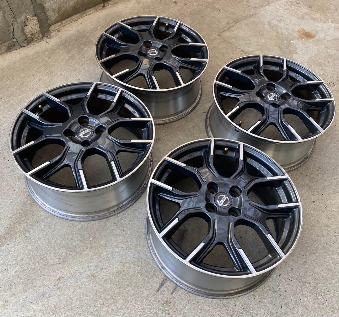 日産　ノートニスモS 純正ホイール 17×7J +47 PCD100 4穴 4本