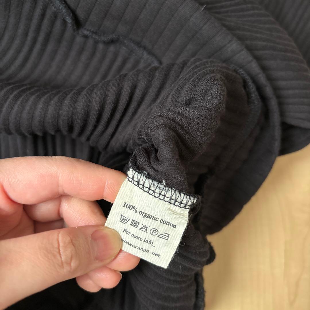 【新品未使用 】Baserange ルーズシルエットリブT